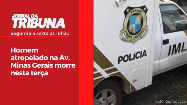 Homem atropelado na Av. Minas Gerais morre nesta terça
