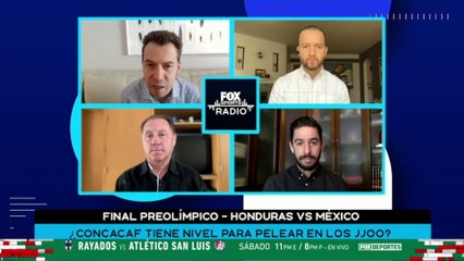 El nivel en Tokyo 2020 será muy distinto al de CONCACAF: FOX Sports Radio