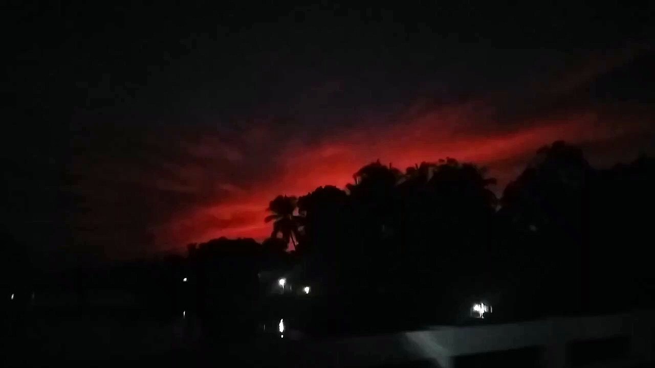 Witnessing sunset