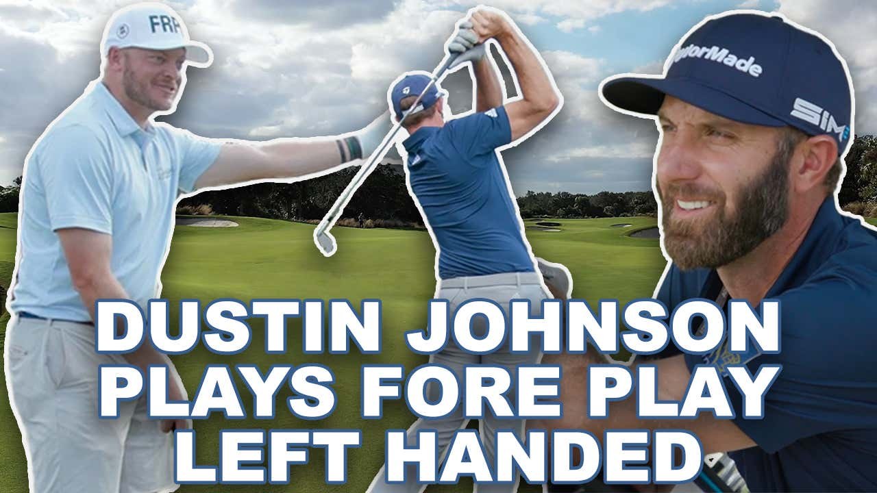 Dustin Johnson Vs Fore Play - Lefty Challenge