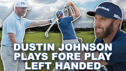 Dustin Johnson Vs Fore Play - Lefty Challenge