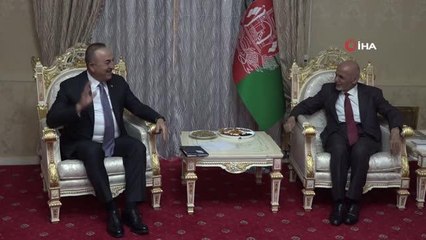 - Bakan Çavuşoğlu, Afganistan Cumhurbaşkanı Gani ile görüştü
