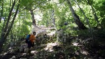 DOM.16-6-19- LA CRESTA E LA CIMA DEL MONTE VIGLIO (2156 METRI) DA UNA VALLE SCONOSCIUTA SUI MONTI SIMBRUINI.