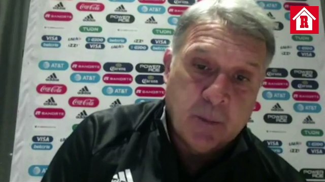Tata Martino sobre Luis Romo: “Lo importante es que se haya confirmado como un jugador de Selección