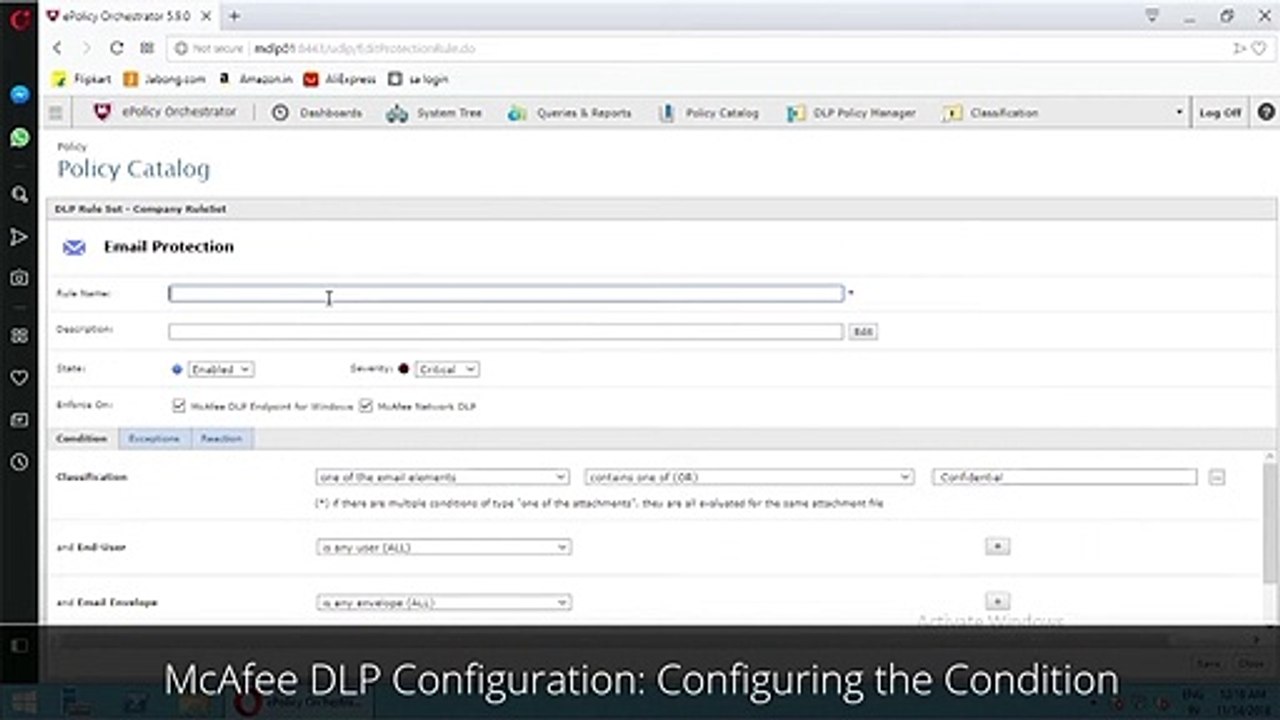 Seclore Email Encryption Plus for McAfee DLP