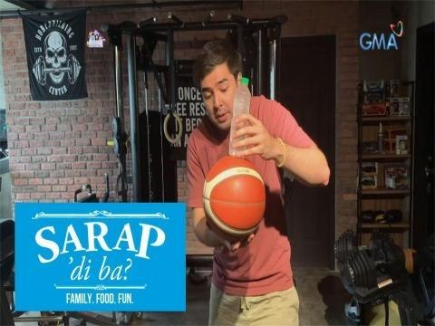 Sarap, 'Di Ba?: Andre Paras, sumabak sa 'Water Bottle Challenge!' | Bahay Edition