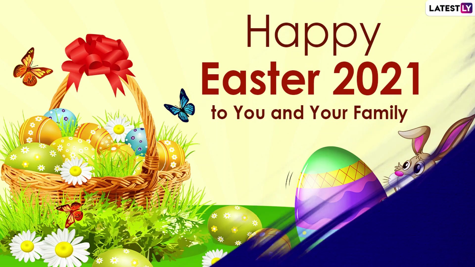 Easter 2021 Greetings: Send Happy Easter Sunday Messages & Fun Quotes to  Celebrate the Festival - video Dailymotion