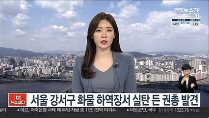 서울 강서구 화물 하역장서 실탄 든 권총 발견