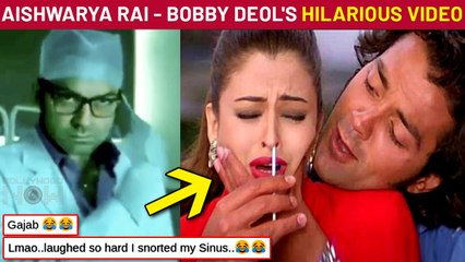 Aishwarya Rai Bobby Deol's FUNNY Covid 19 Video Viral | Fans React
