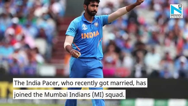 Watch: Mumbai Indians' Jasprit Bumrah sweats it out in quarantine, shares video