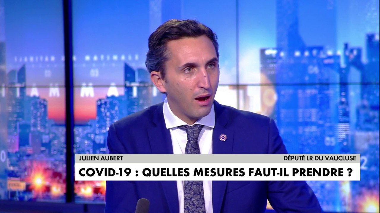 Julien Aubert : «Le débat public s’est totalement fragmenté, à force d’avoir des chiffres dans tous les sens, plus personne n’en comprend ni la signification ni l'évolution» #LaMatinale