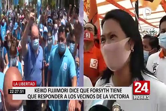 George Forsyth sobre debate: Nos hemos enfrentado con políticos que no han hecho nada en el país