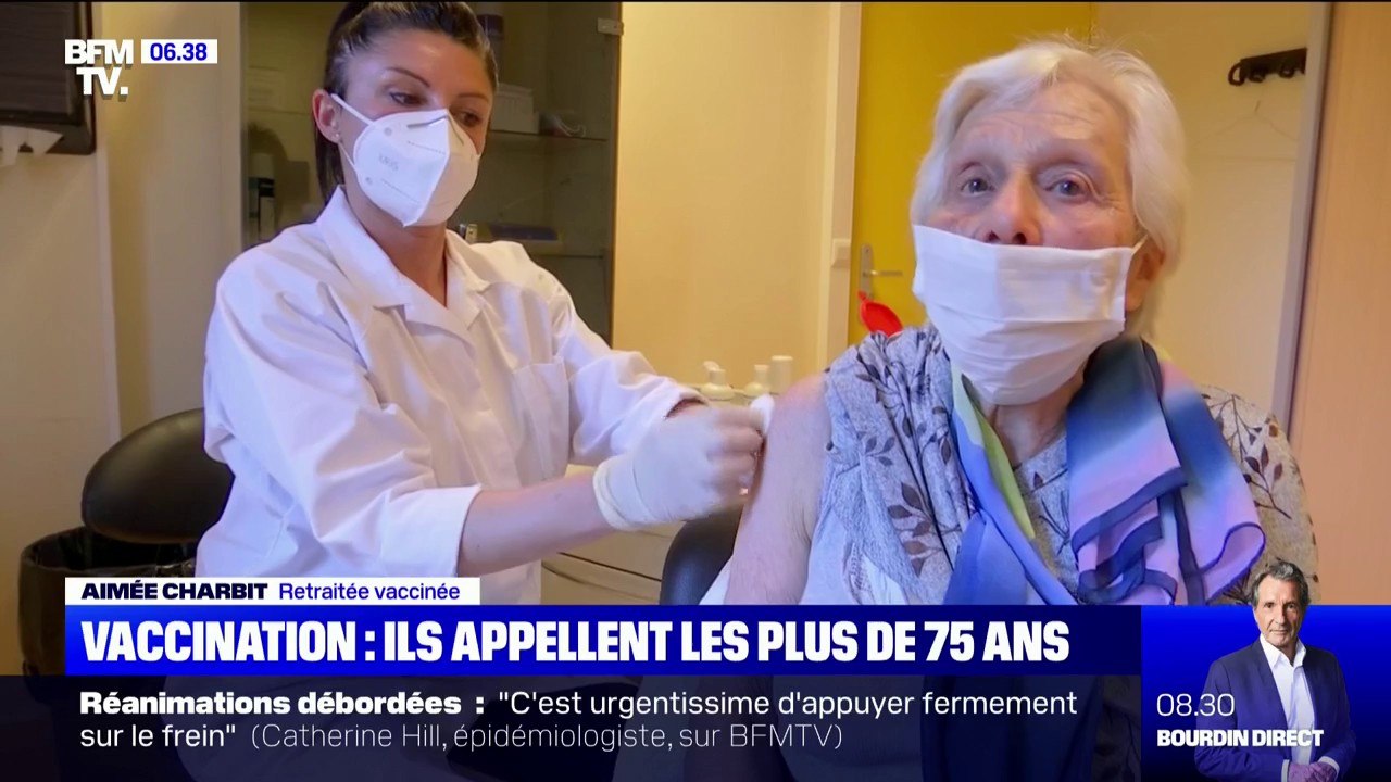 Vaccination: l'assurance maladie appelle les plus de 75 ans pour les aider à prendre rendez-vous