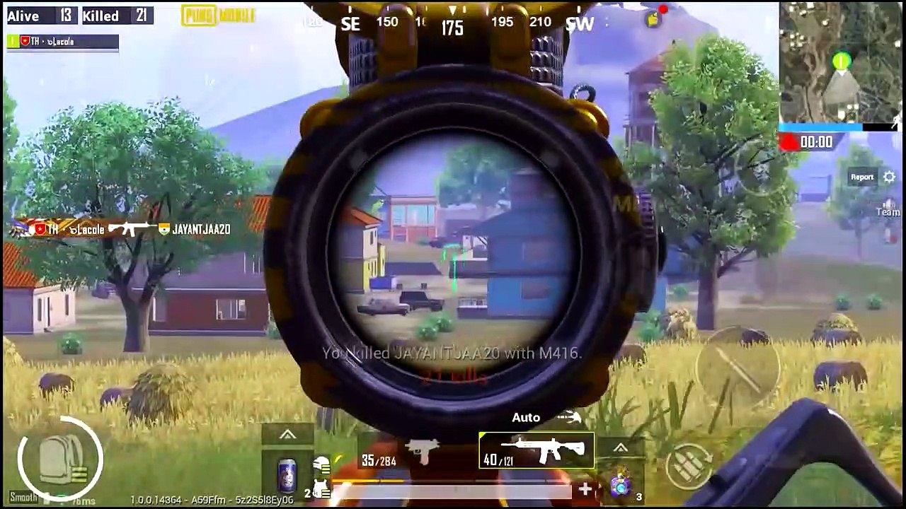 Playing with M416 CALL OF THE WILD - Level 7 Full Options _ TACAZ PUBG MOBILE