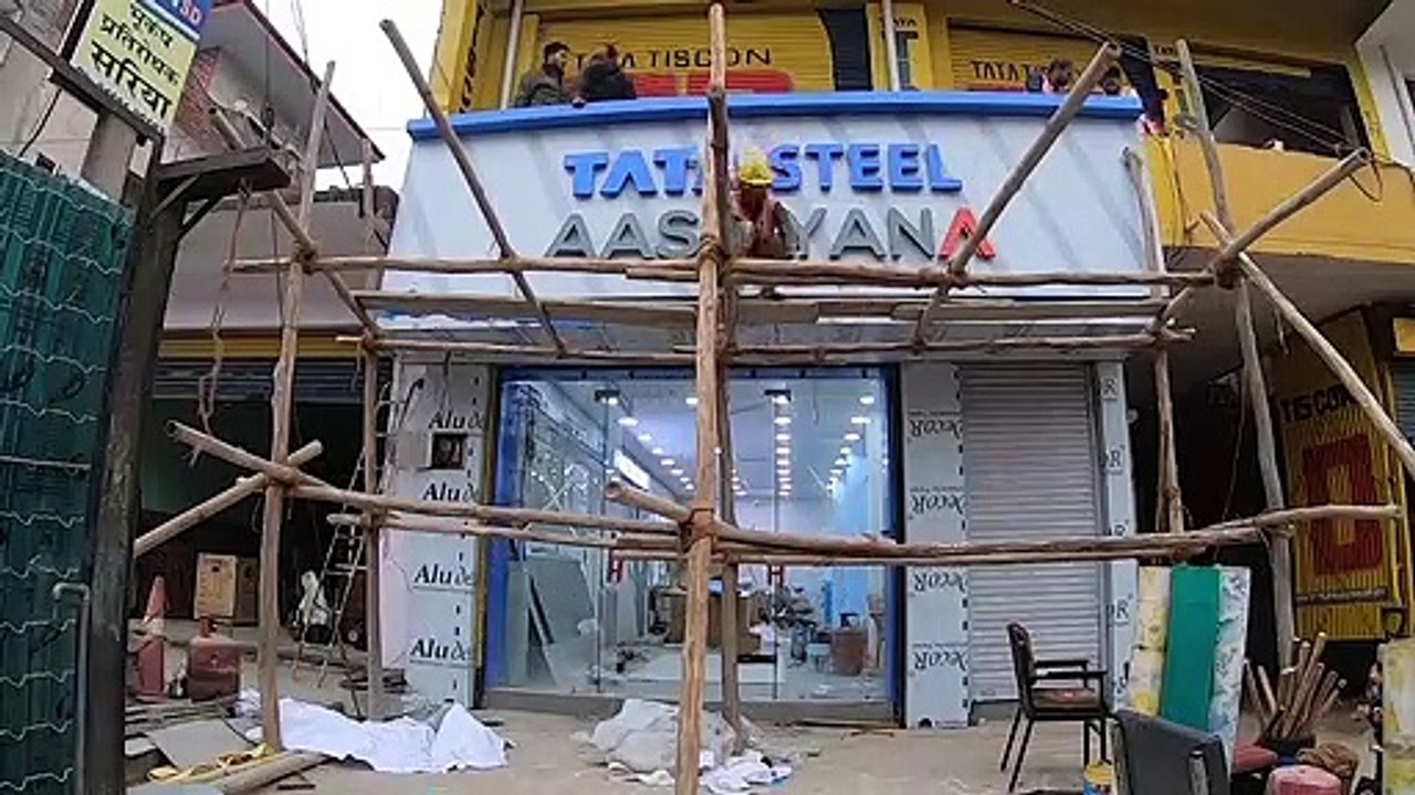 TATA STEEL AASHIYANA - Store Designed & Deployed By D'Art Design