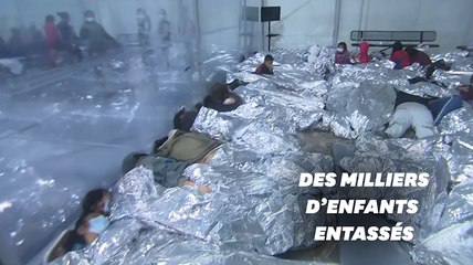 Au Texas, les images saisissantes de milliers d'enfants migrants entassés dans un centre