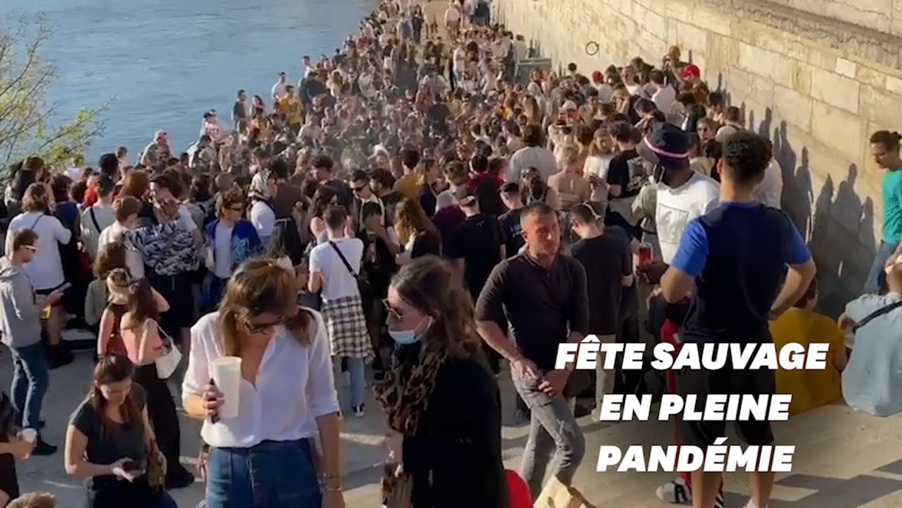 À Lyon, une fête sauvage rassemble 300 personnes sur les quais de Saône