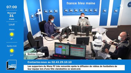 31/03/2021 - La matinale de France Bleu Maine