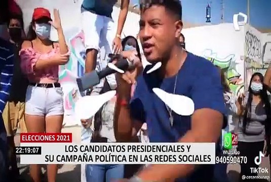 Elecciones 2021: Candidatos presidenciales utilizan redes sociales para campaña electoral