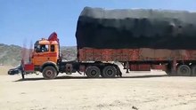 Worst Overloaded Trucks Fail Accident