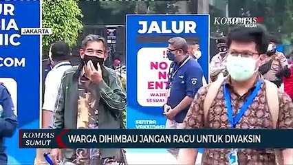 Imbauan Jangan Ragu Untuk Divaksin