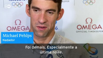 Michael Phelps fala sobre o seu último dia em uma competição olímpica