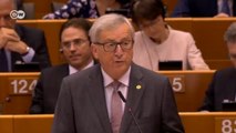 Eurodeputado britânico irrita Juncker em debate sobre o Brexit em Bruxelas