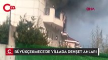 Büyükçekmece'de Mısırlı iş insanının lüks villasında yangın: 2 yaralı