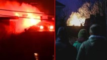 Polisin gözaltına almaya çalıştığı çete lideri ateşe verdiği evinde yanarak öldü
