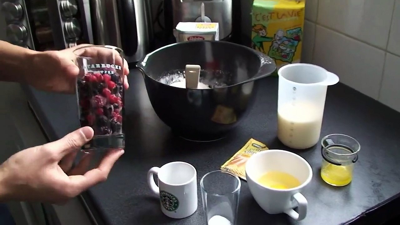 Recette Des Pancakes Aux Fruits Rouges Par Hervé Cuisine