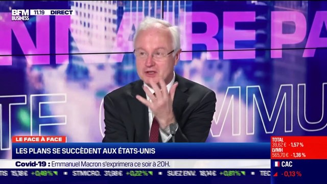 Hervé Goulletquer VS Ronan Blanc : Pourquoi les plans de relance se succèdent-ils aux Etats-Unis ? - 31/03