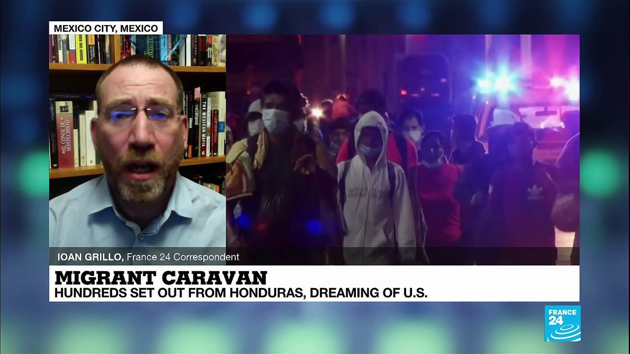 Migrant caravan: Hundreds set out from Honduras, dreaming of US