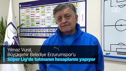 Yılmaz Vural, Büyükşehir Belediye Erzurumspor'u Süper Lig'de tutmanın hesaplarını yapıyor