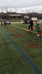 Entraînement école de foot