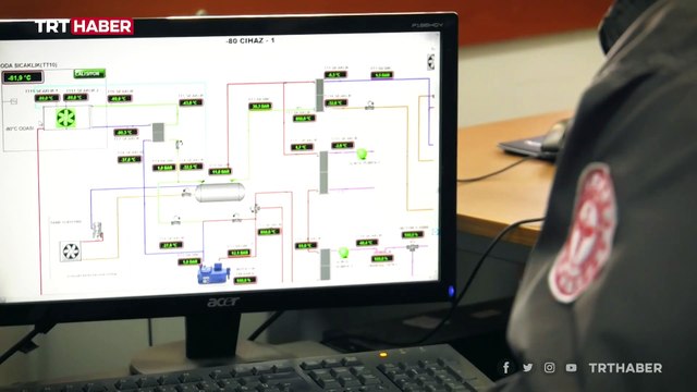 2,8 milyon doz BioNTech aşısı eksi 80 derecede saklanıyor