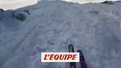 Download Video: Astrid Cheylus championne du monde de ski freeride - Adrénaline - Ski freeride