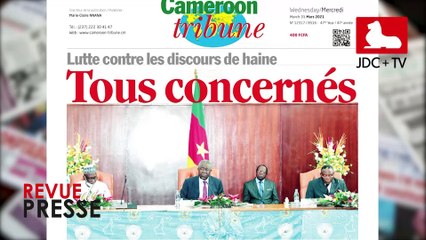 REVUE DE PRESSE CAMEROUNAISE  DU 31 MARS 2021