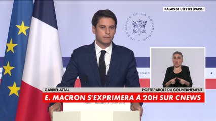 Gabriel Attal : «Protéger les Français est notre seule ligne depuis l’apparition de cette pandémie»