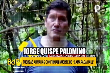 Sagasti: “poco a poco” se irá “descabezando” a los grupos terroristas en el Vraem