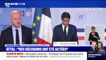 Gabriel Attal sur la gestion de la pandémie: 