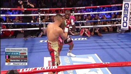 Terence Crawford Vs Jose Benavidez Jr Highlights (A Great Performance of a Grand Champion)