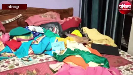 अज्ञात चोरों ने खाली पड़े घर को बनाया निशाना