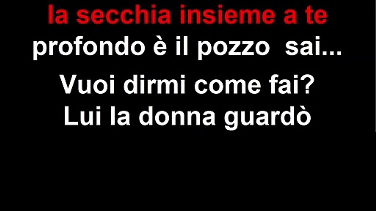 Il forestiero - KARAOKE Celentano