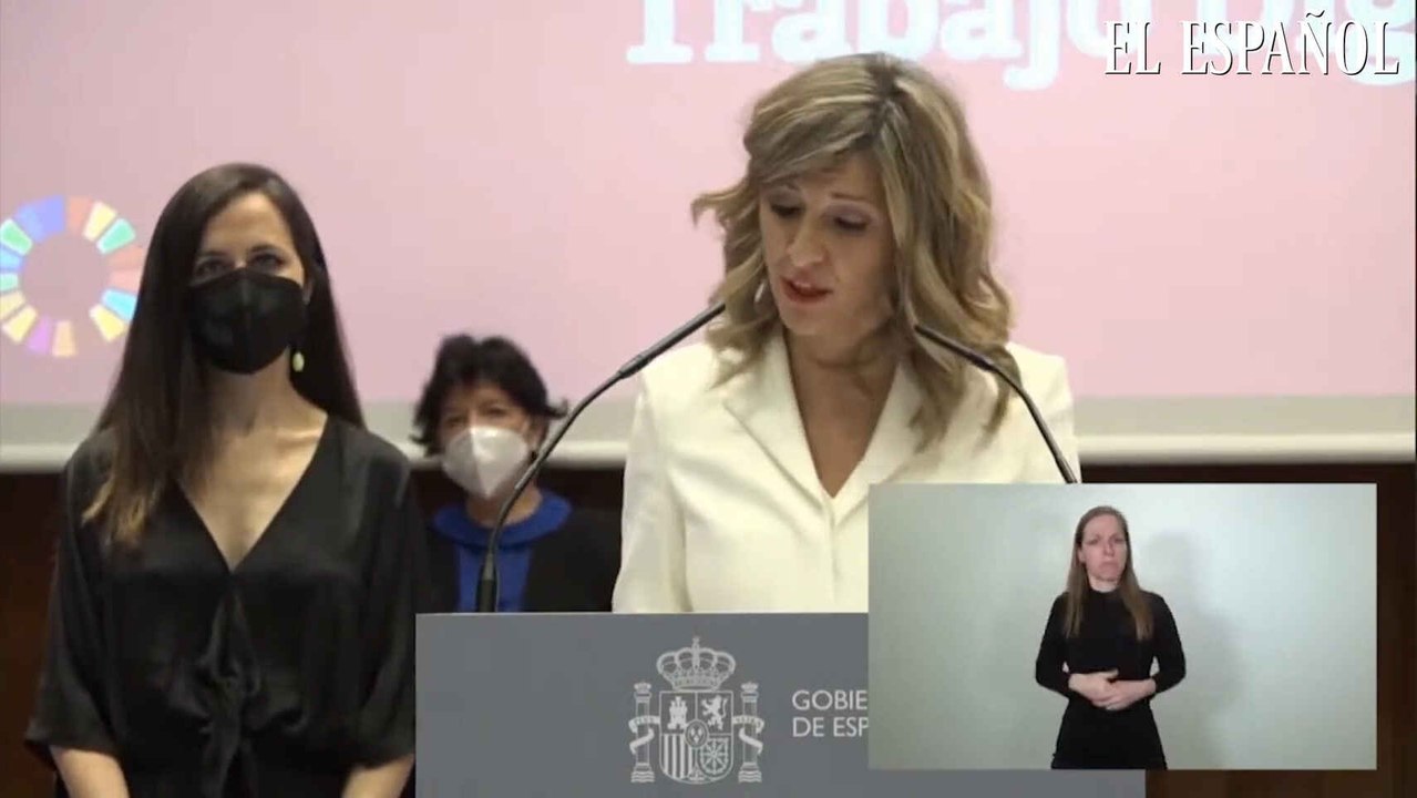 Yolanda Díaz y Belarra despiden a Iglesias entre elogios: "Eres ejemplo para la democracia. Gracias"