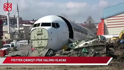 Pistten çıkmıştı, pide salonu olacak