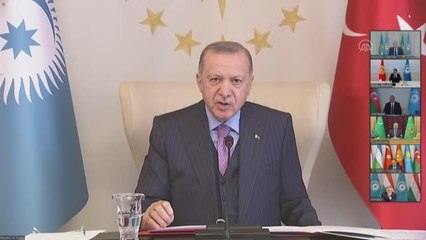 Cumhurbaşkanı Erdoğan: "Dünyamızın karşı karşıya kaldığı değişimler, Türk Konseyi gibi iş birliği yapılarının önemini daha da artırıyor"