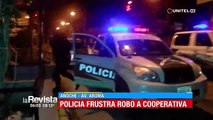 Dos sujetos fueron detenidos al interior de una Cooperativa que intentaron robar en Cochabamba