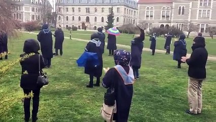 Boğaziçili akademisyenler eylemlerinin 87'inci gününde