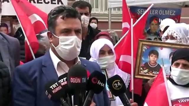 Evlat nöbetindeki aileler, zorla nöbete katıldıkları iddialarını yalanladı