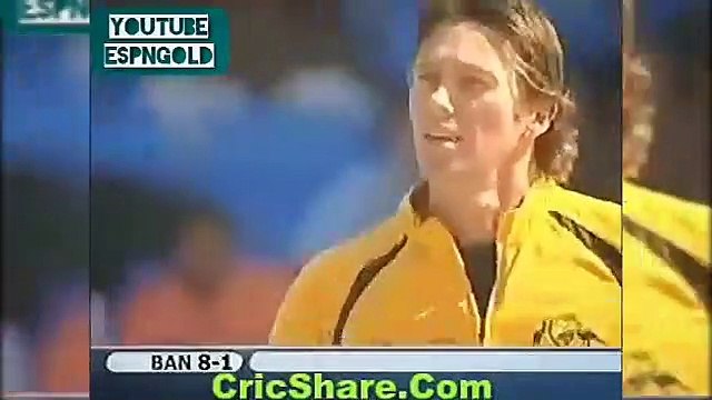 29th Match Australia v Bangladesh 2007 World Cup Highlights